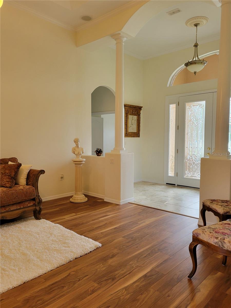 Entry Foyer View from Living Room