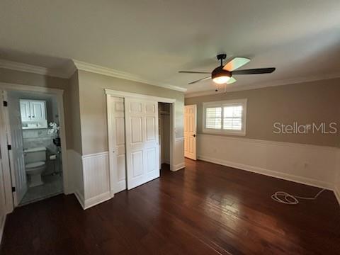 Newly painted downstairs bedroom