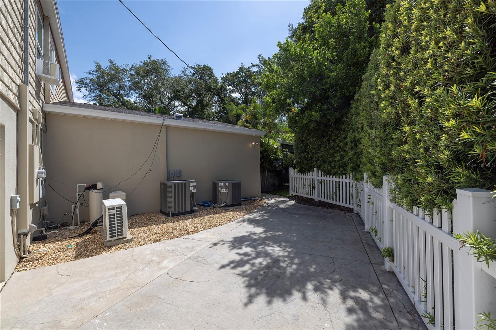 Back patio