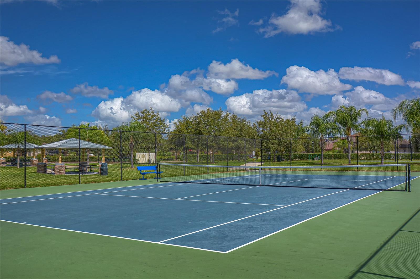 Tennis courts!