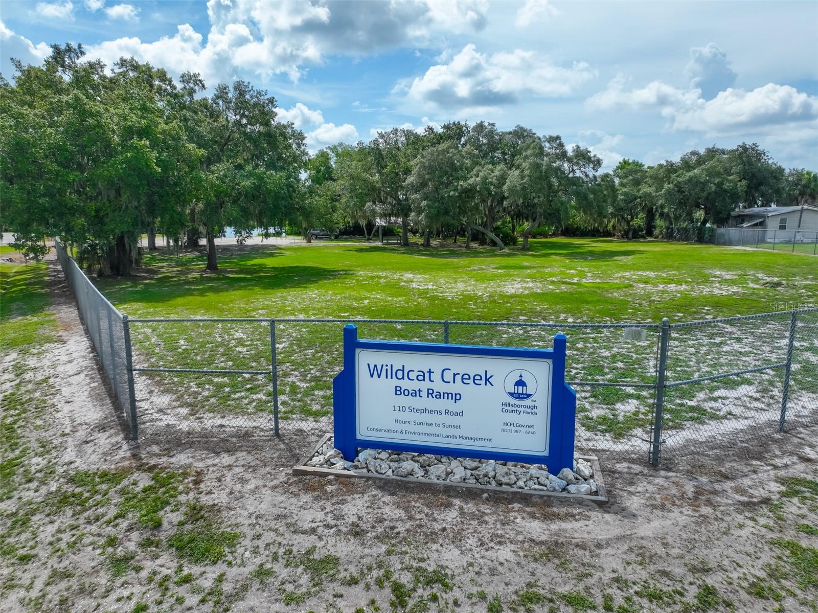 Wildcat Creek Boat ramp