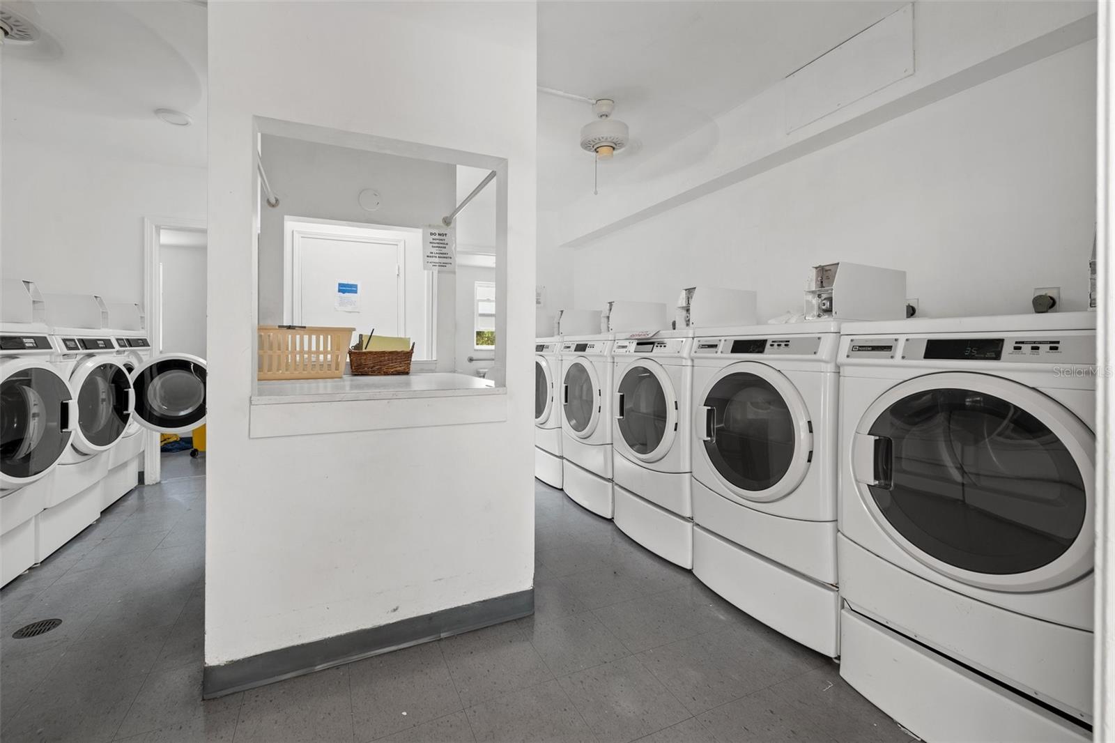 2nd floor Community laundry room