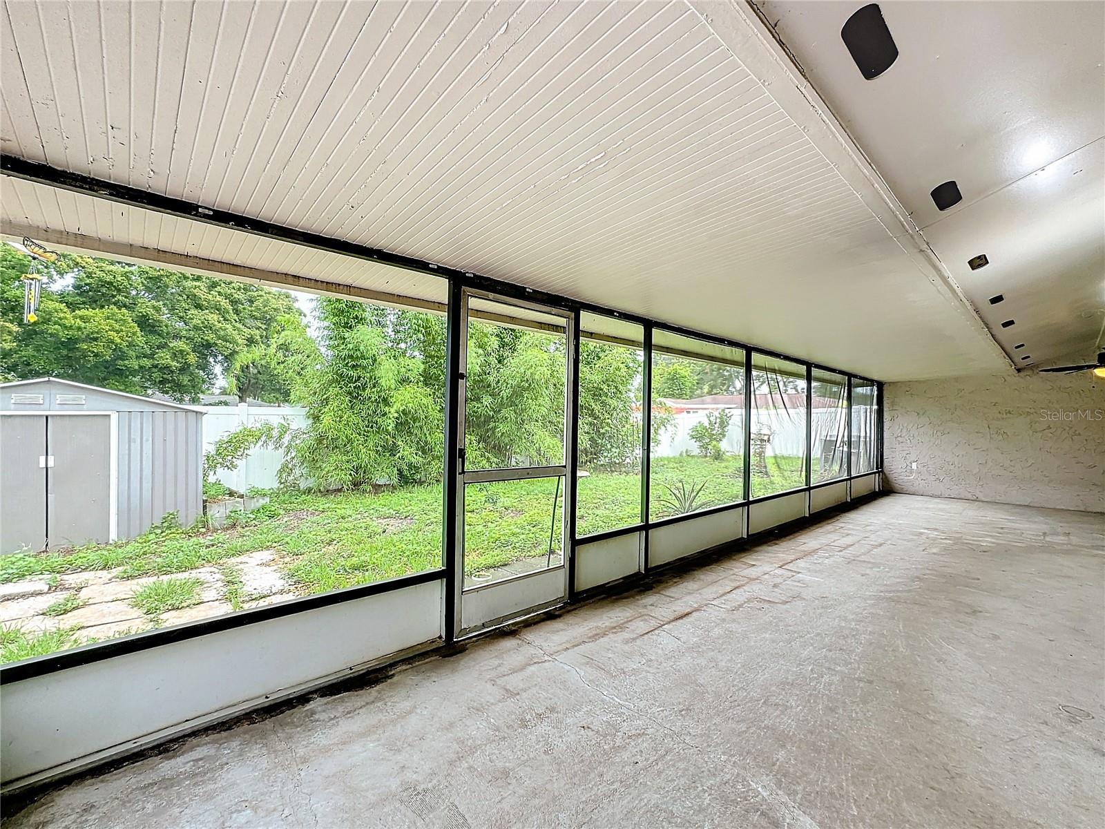 Covered Back Patio