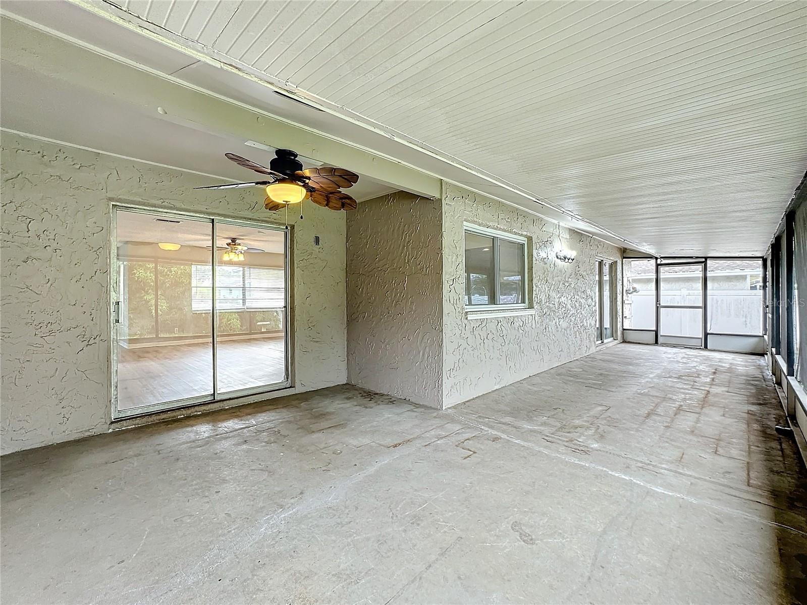 Covered Back Patio