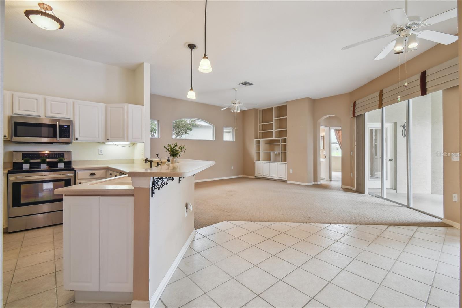 Kitchen and In Kitchen Dining Space (Room for a high top table)