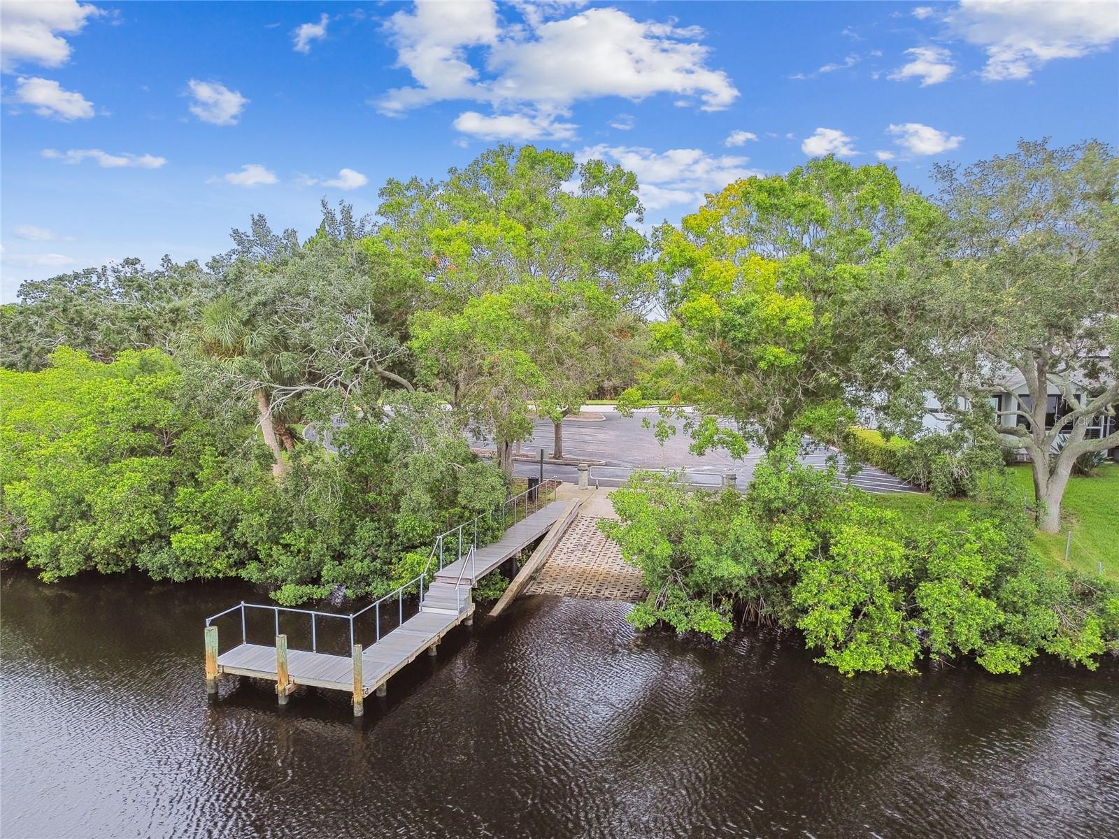 Community boat launch