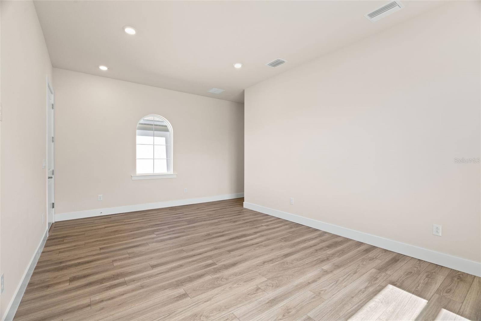 Bonus Room - First Floor with entry from 1 car garage.