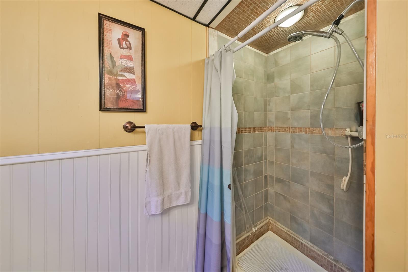 guest/pool house shower