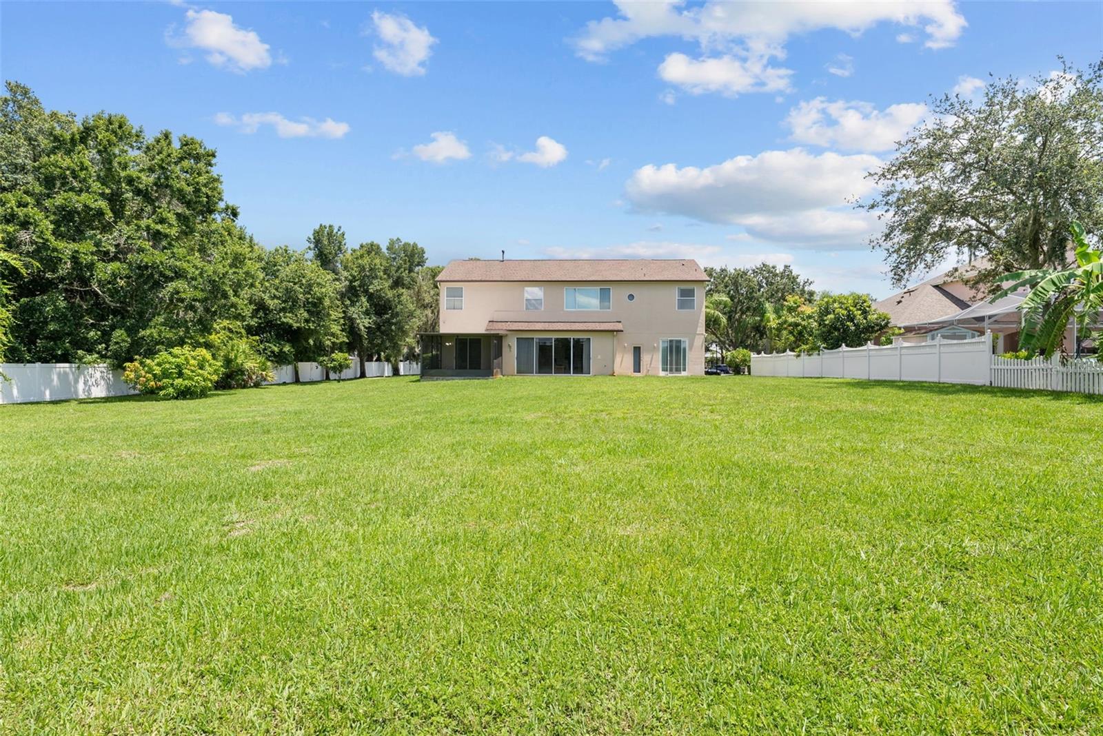 Rear Elevation from Pond