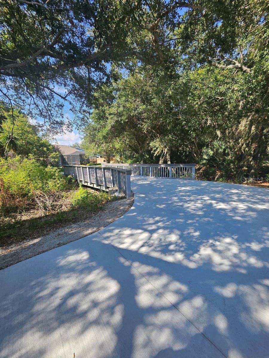 Paved trails great for bicycling or getting that step count in!