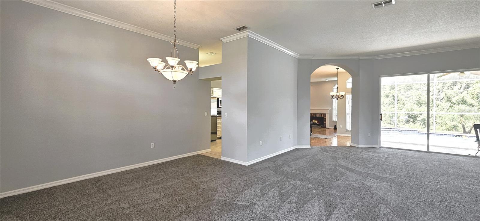 Formal dining & living room