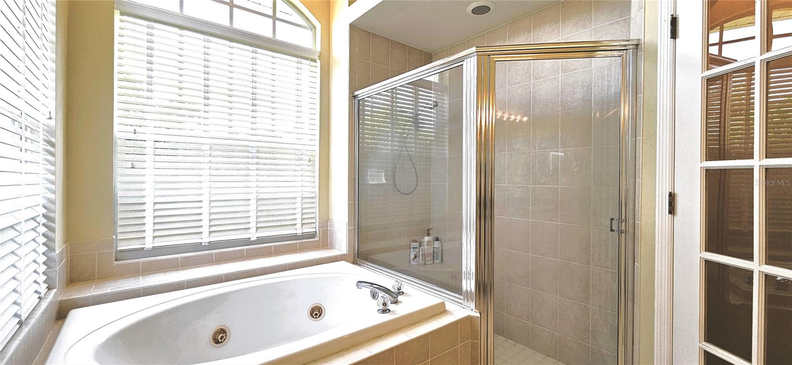 Master includes a private water closet, walk-in shower, garden tub, dual sink vanity, linen closet