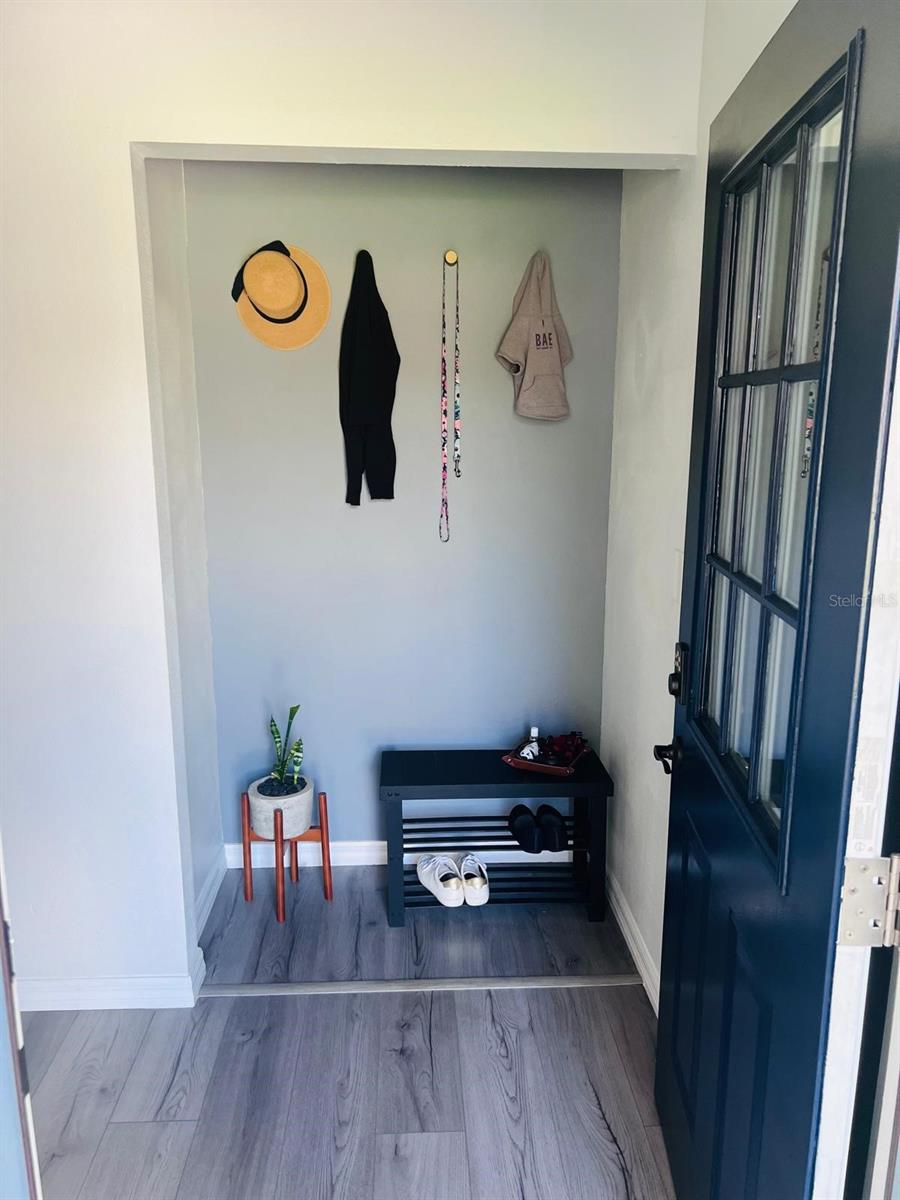 Entrance Foyer with Closet area