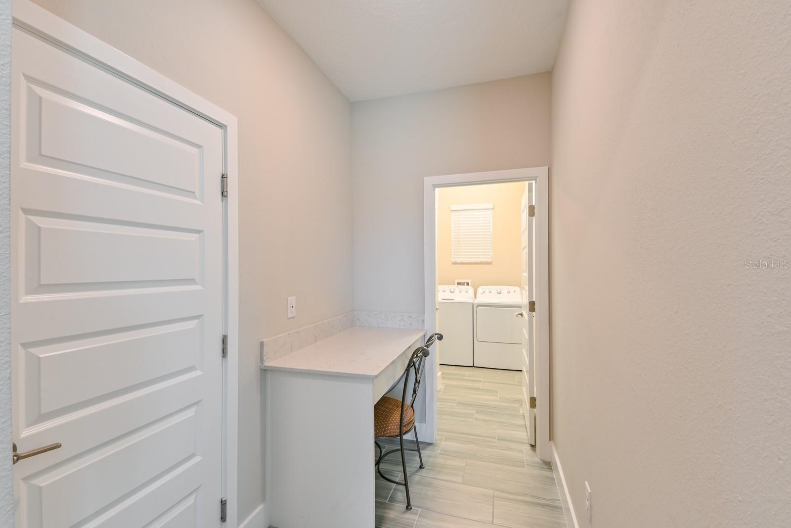 Hallway to Laundry Room