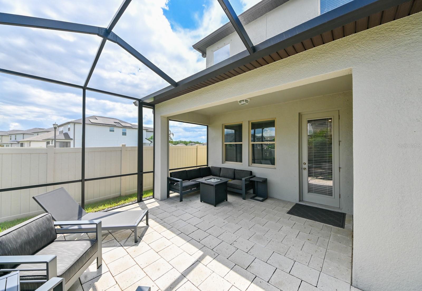 Screened Back Patio