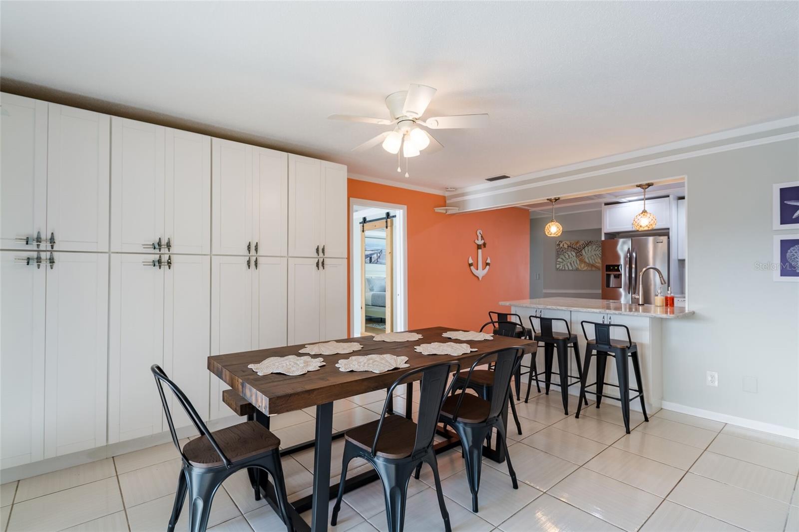 Additional Dining space & Large Pantry storage