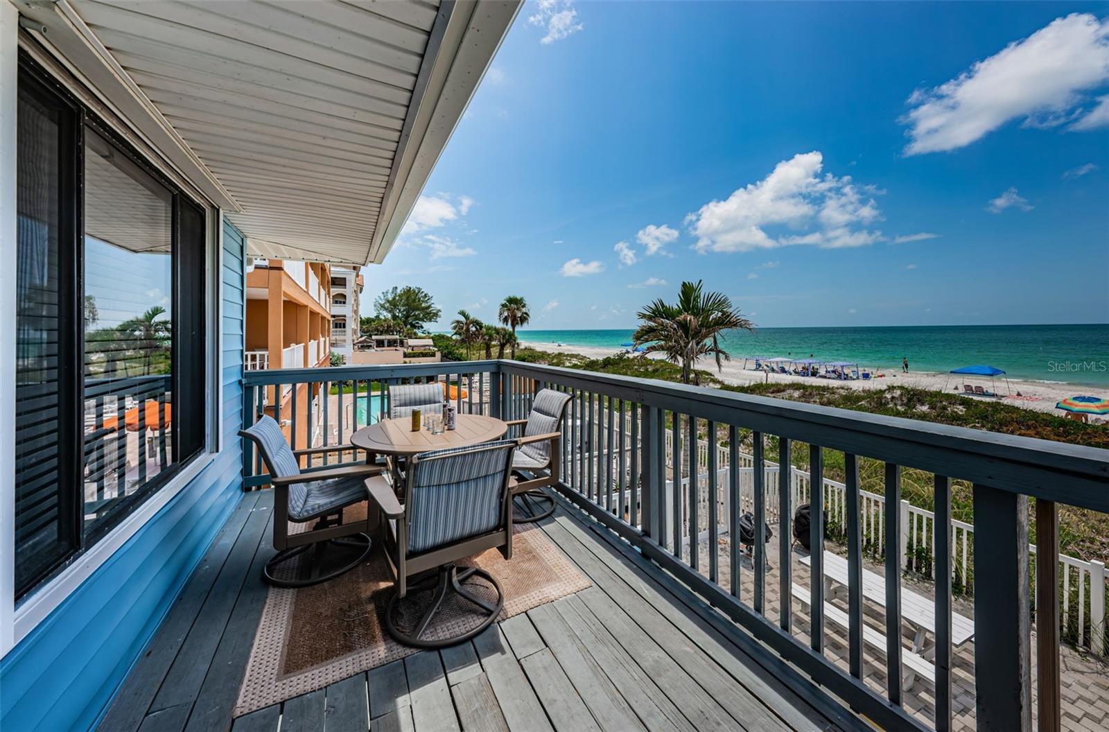 .. Front Porch Shot #1...... 18' x 8' Beach  Front Porch..