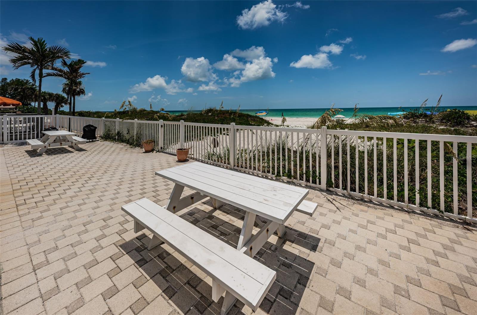 ... Shot of Beach From Longing Area.. Small  9 Unit Complex - Never Crowded..