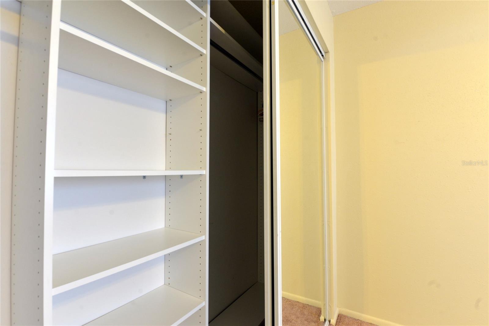 2nd Bedroom closet