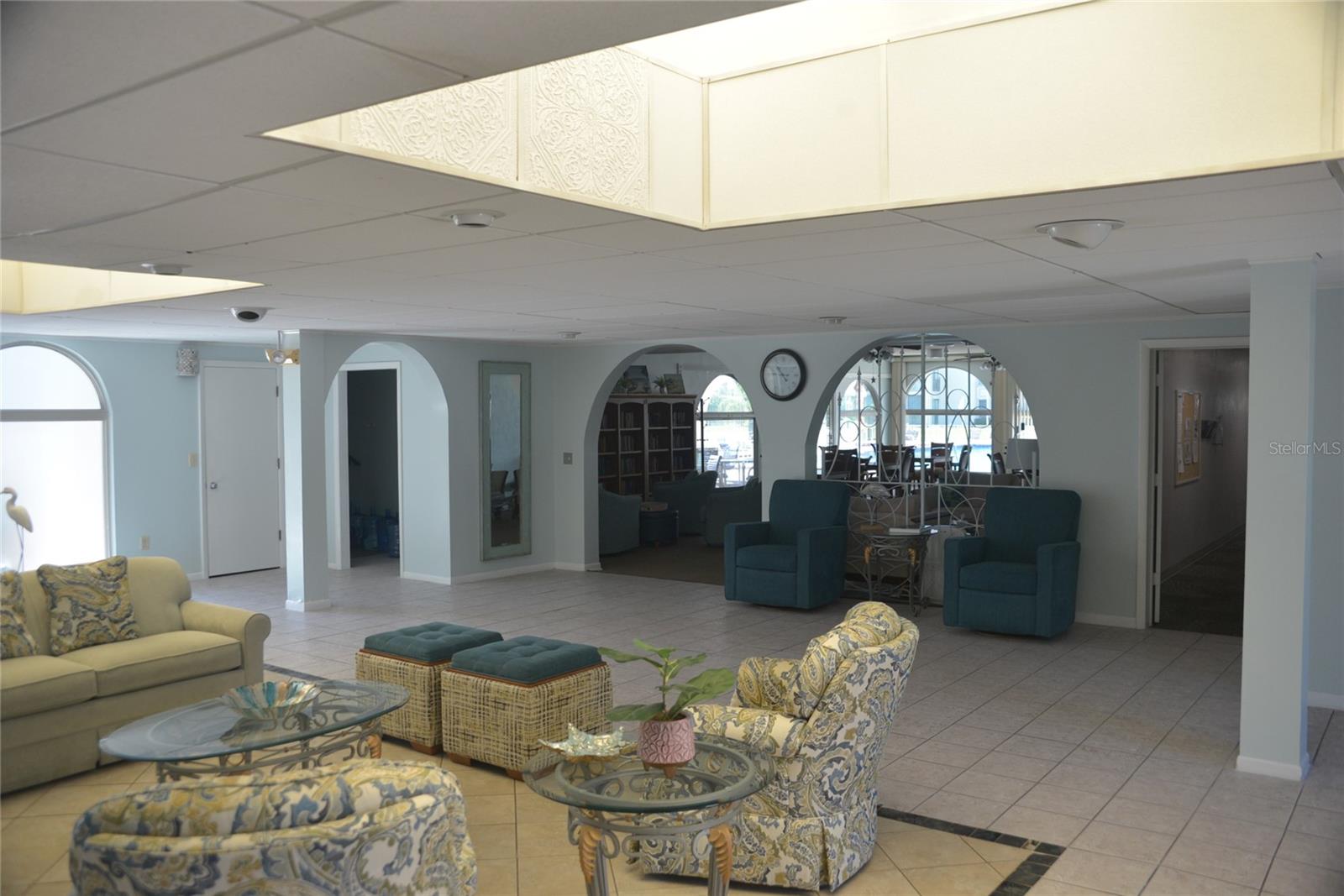 Club house lobby