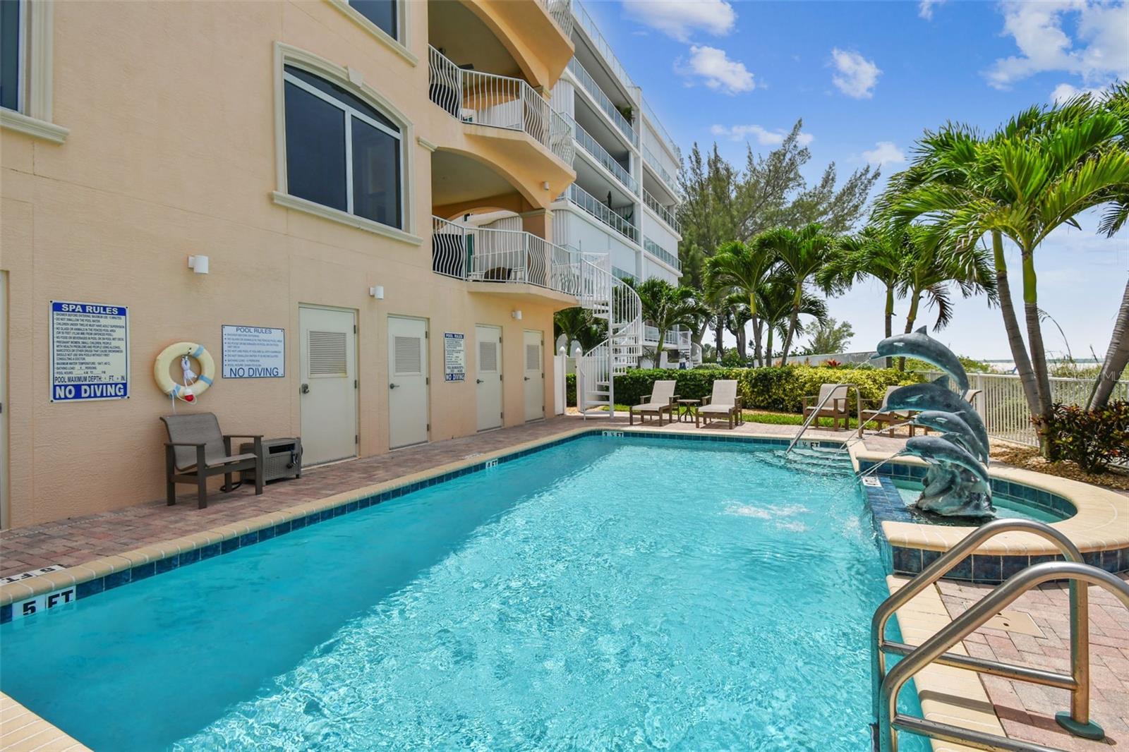 Pool and Private Storage Room "Cabana"