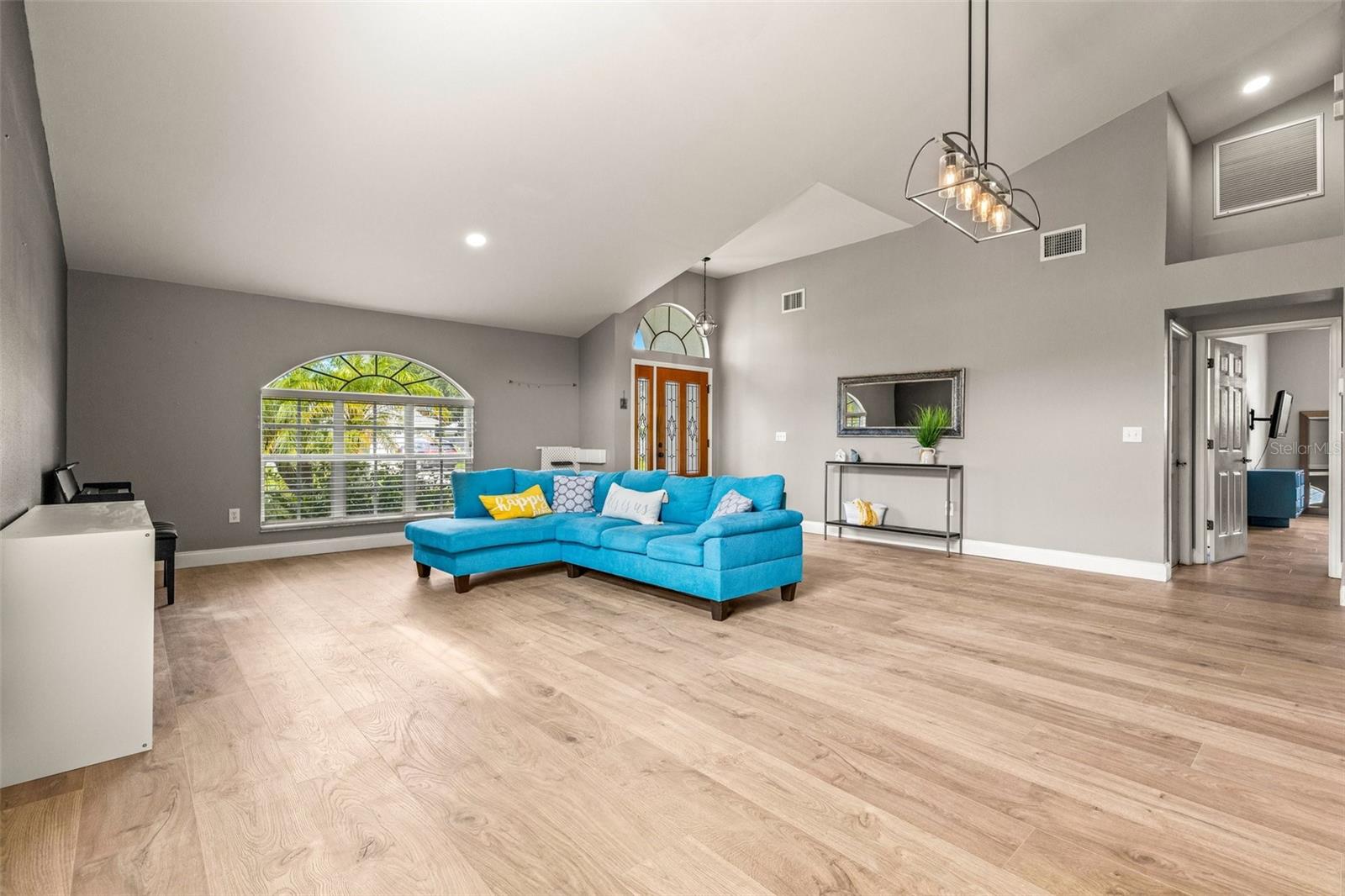 Formal Living and Dining Room at entry