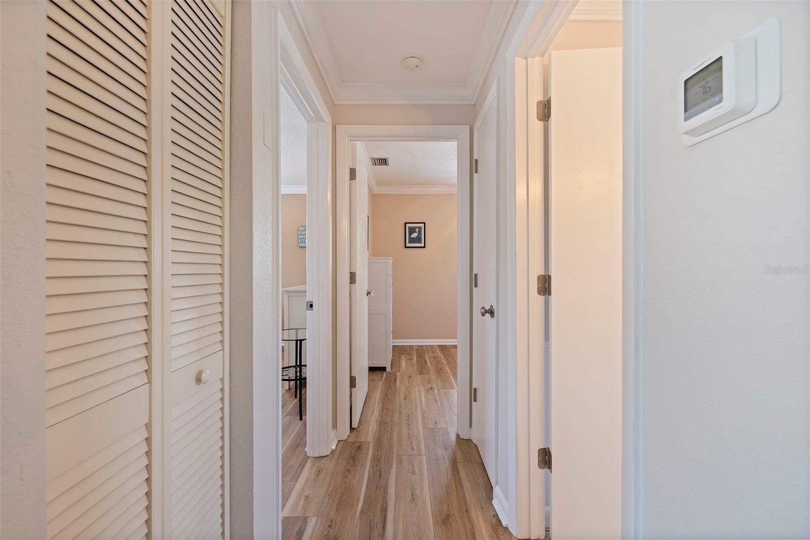 Corridor to Bathroom 2 and Bedrooms 2 and 3-