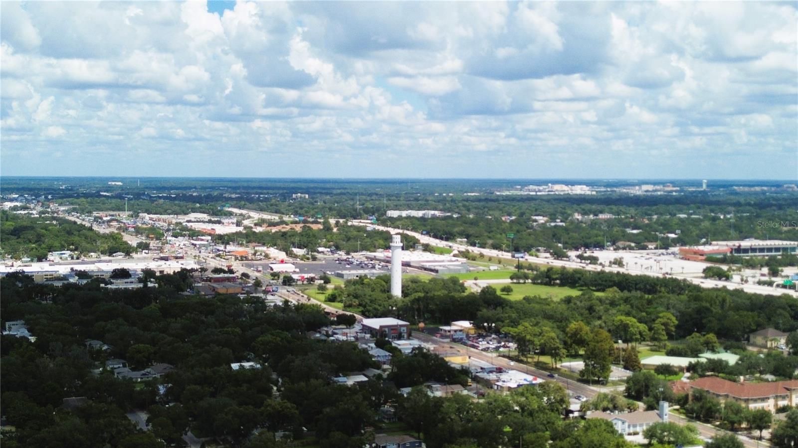 Near Tampa's Iconic Water Tower.