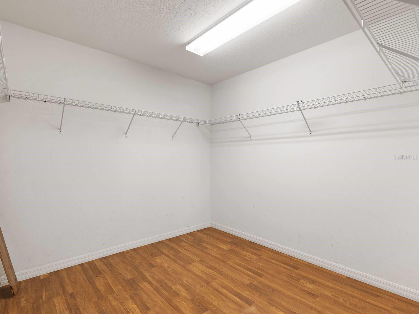 Primary Walk-in Closet