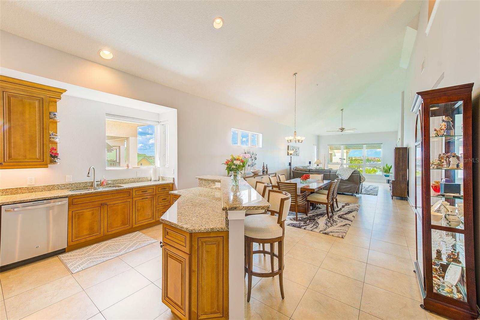 Lovely Open Concept Kitchen