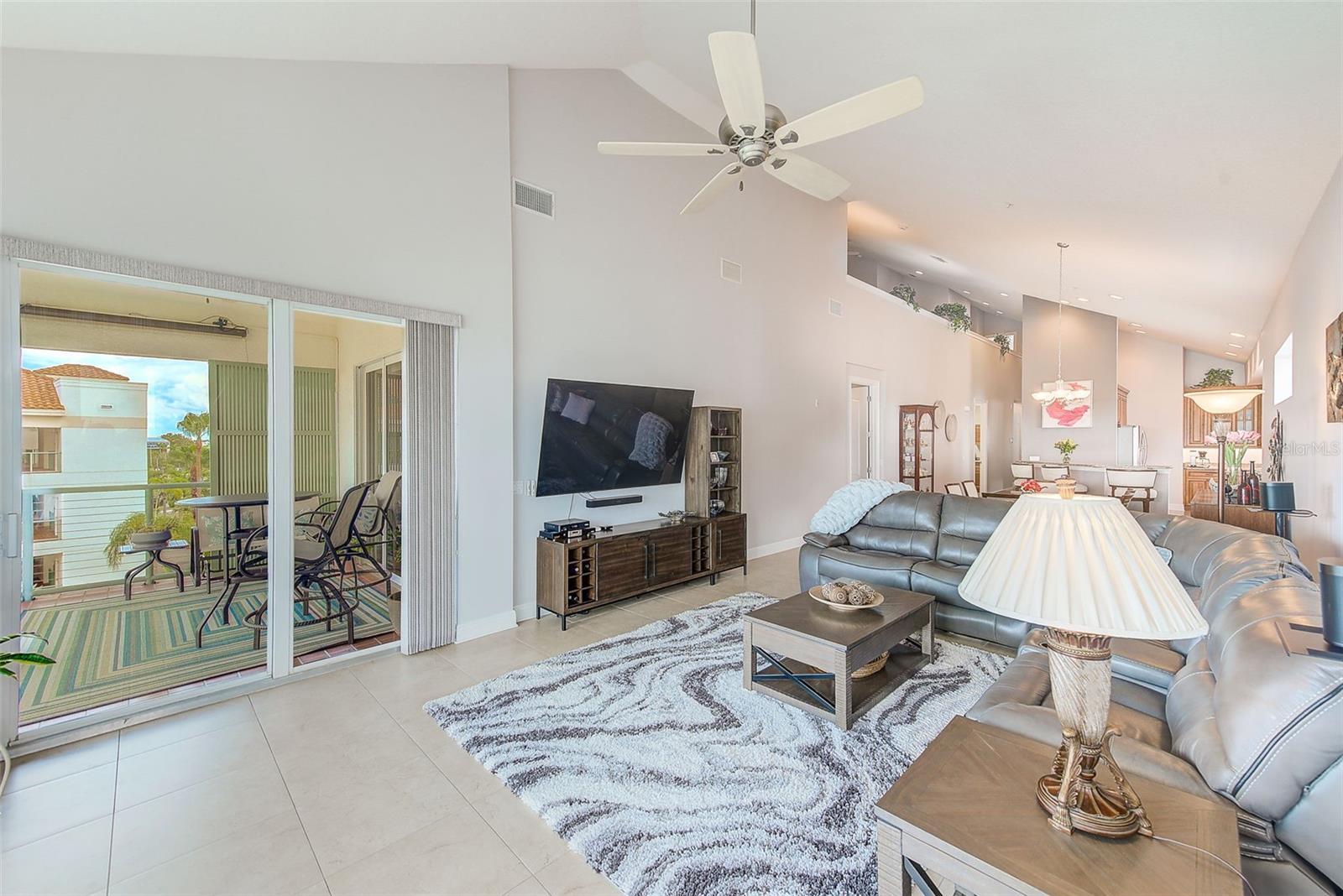 Living Room w/ balcony access