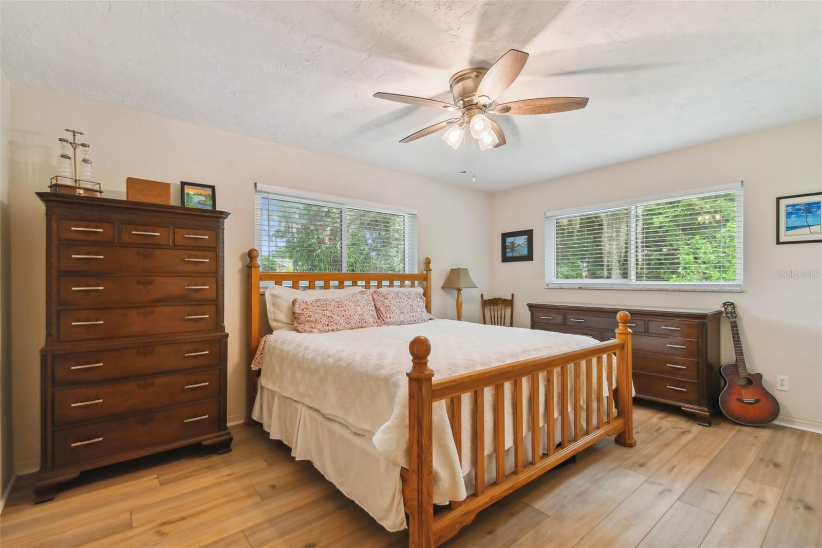 Master bedroom in the main house