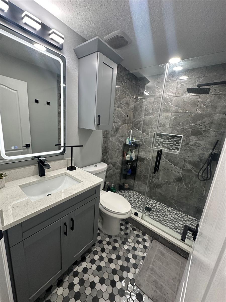 Hallway Bathroom