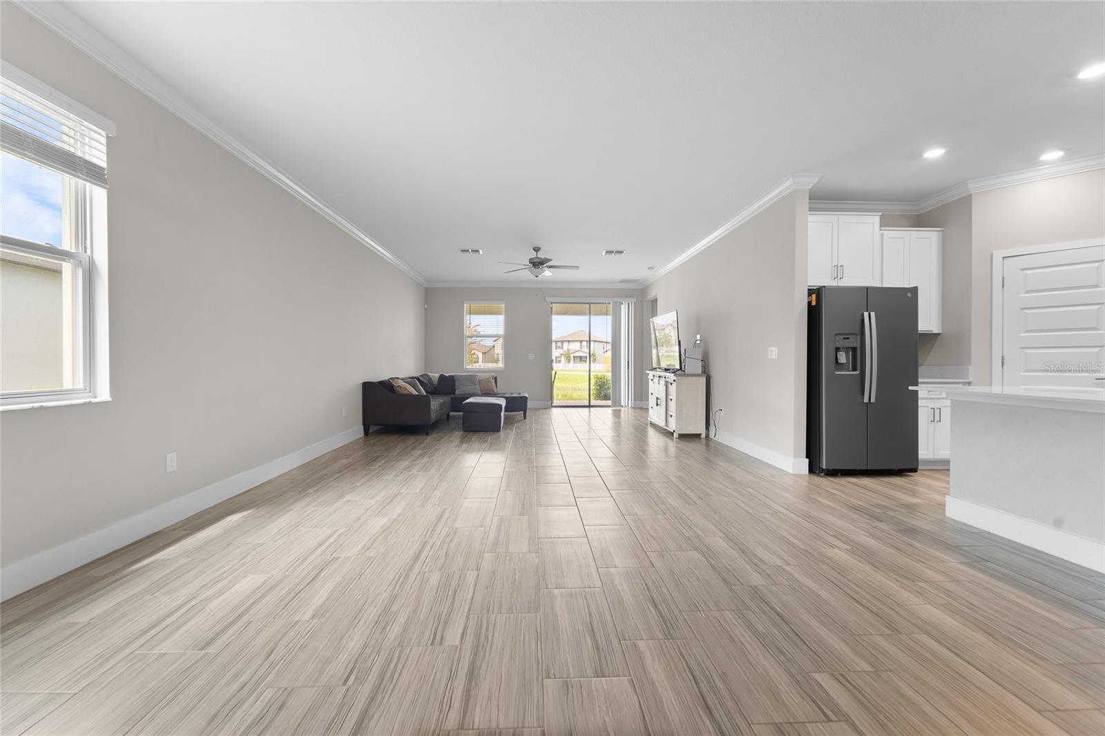 DINING ROOM AND LIVING ROOM