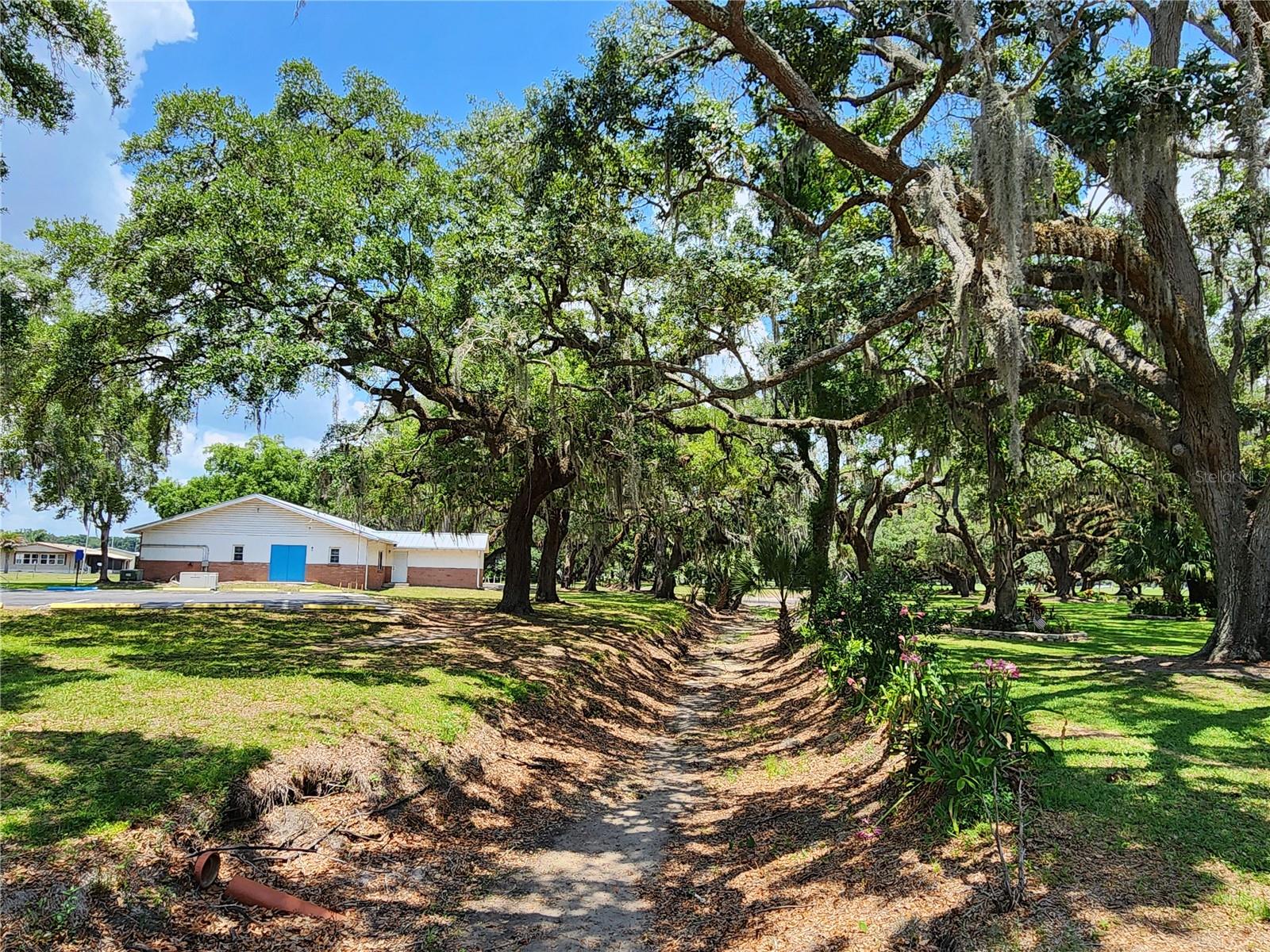 Clubhouse 3 & seasonal creek.