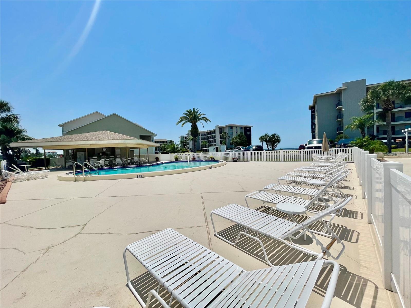 Clubhouse pool