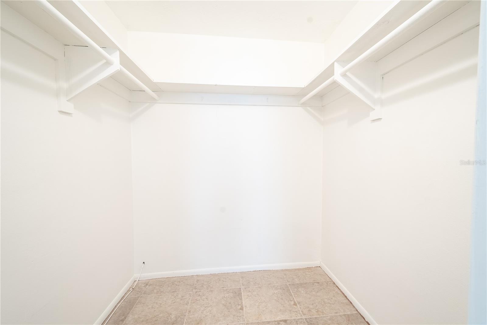 Primary bedroom Closet.