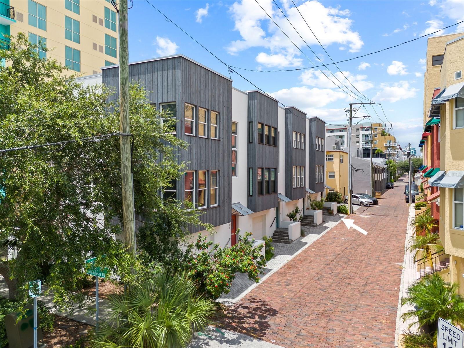 Just one block off Beach Drive, the new owners can walk to all of their favorite restaurants and night spots!