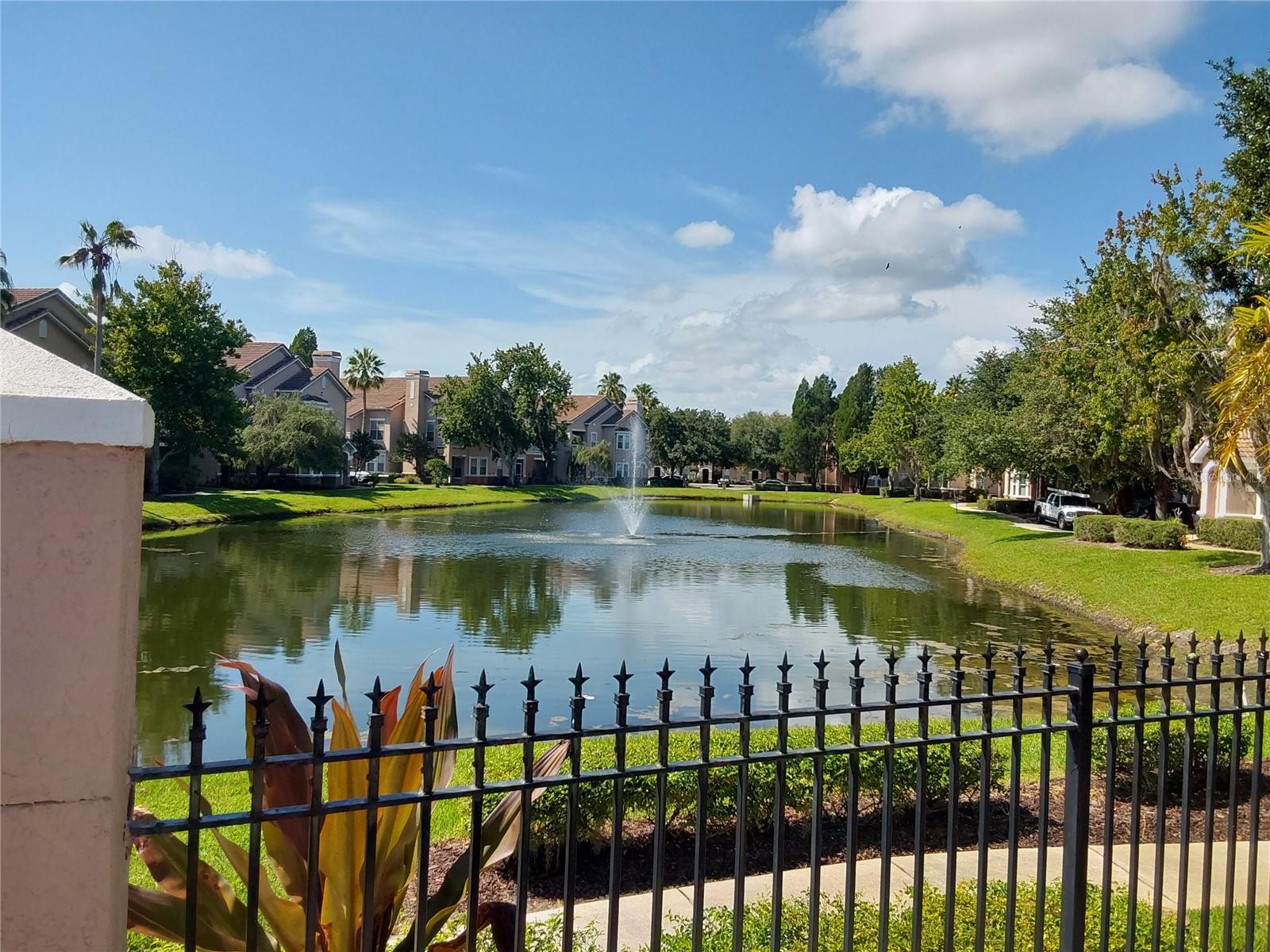 Pond w/ Fountain