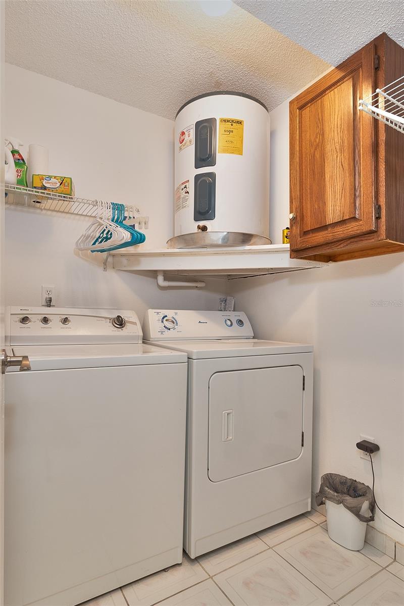 Large Laundry Room in Unit