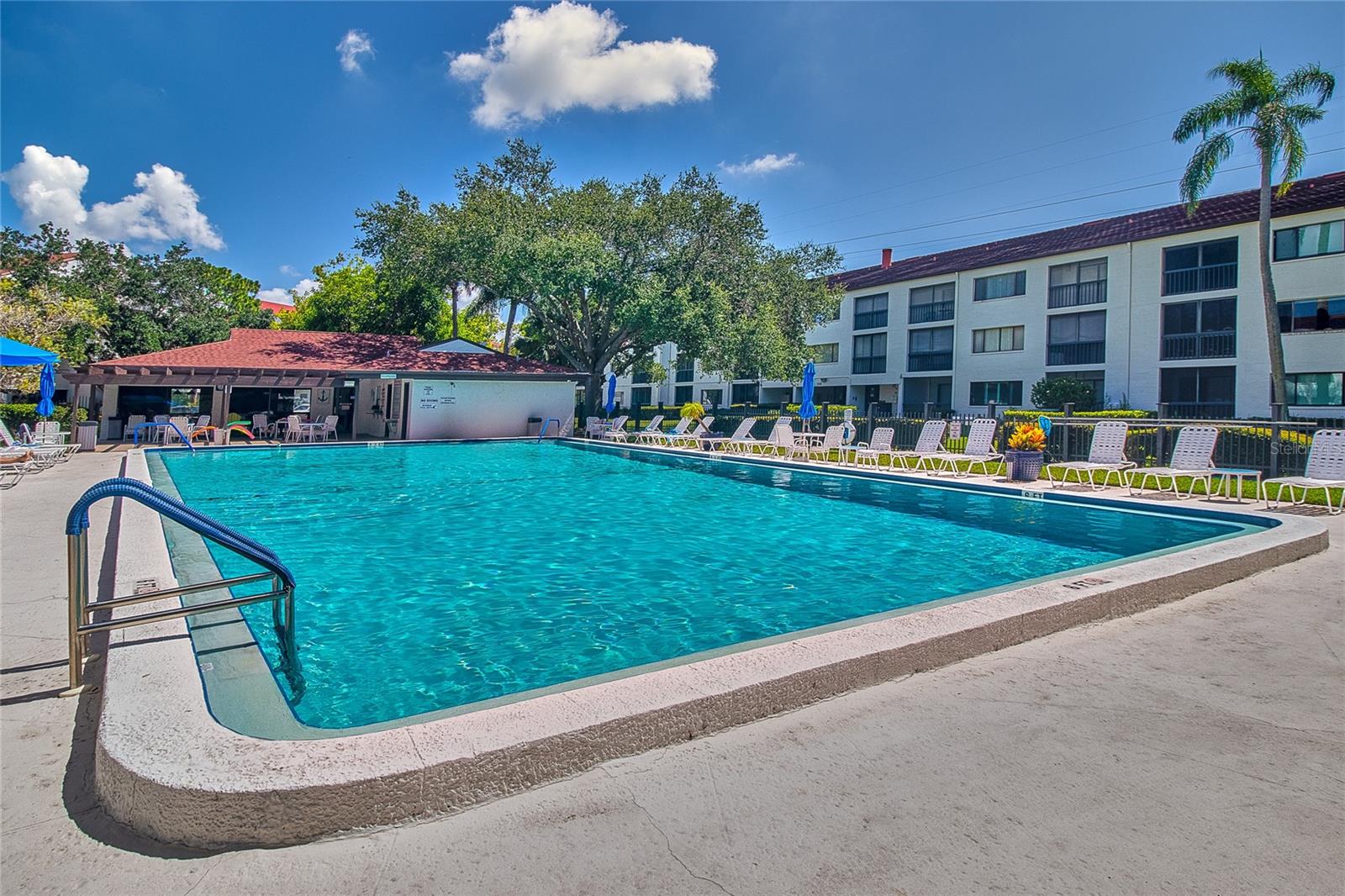 Pool Right Outside Your Building!