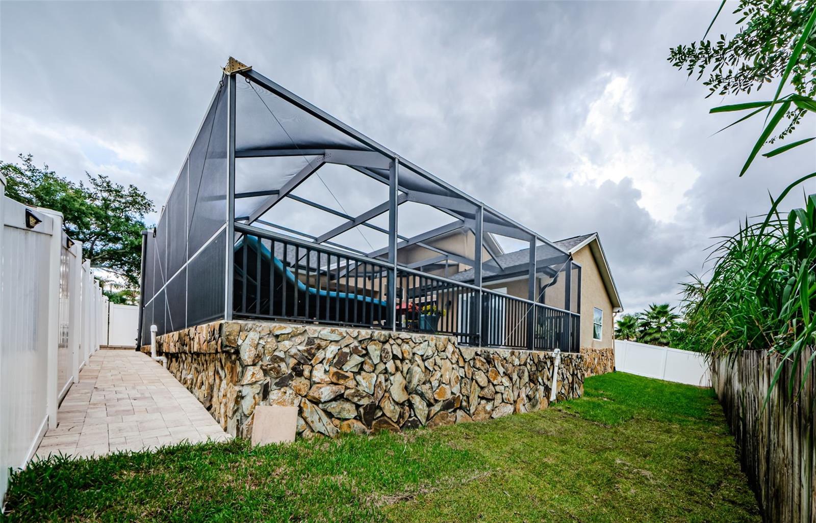 Back Yard Fully Fenced and Conservation View