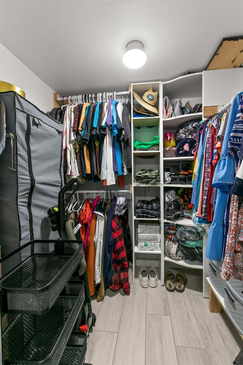 Primary Walk-In Closet