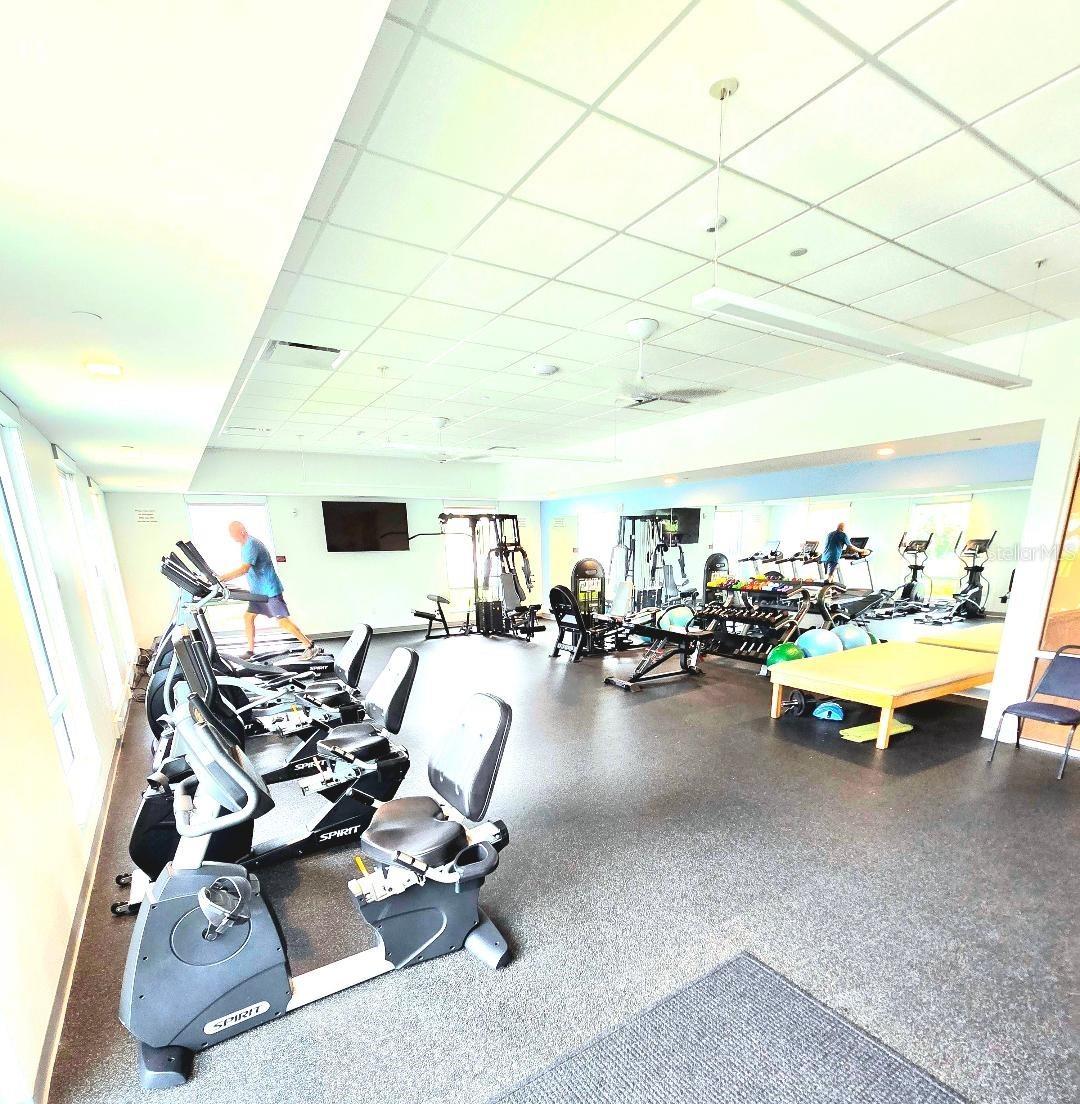 Fitness center at Clubhouse