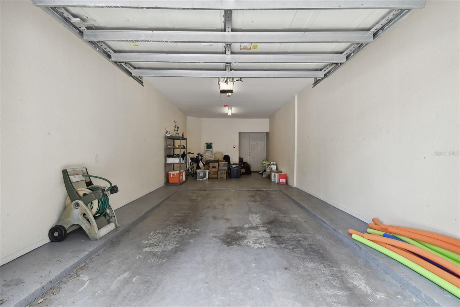 Oversized 31x13 garage with additional storage