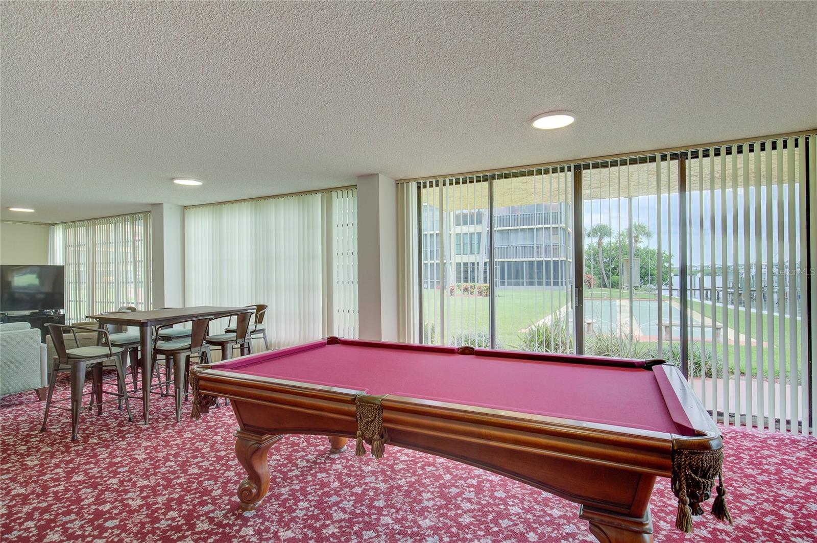 Clubhouse pool table