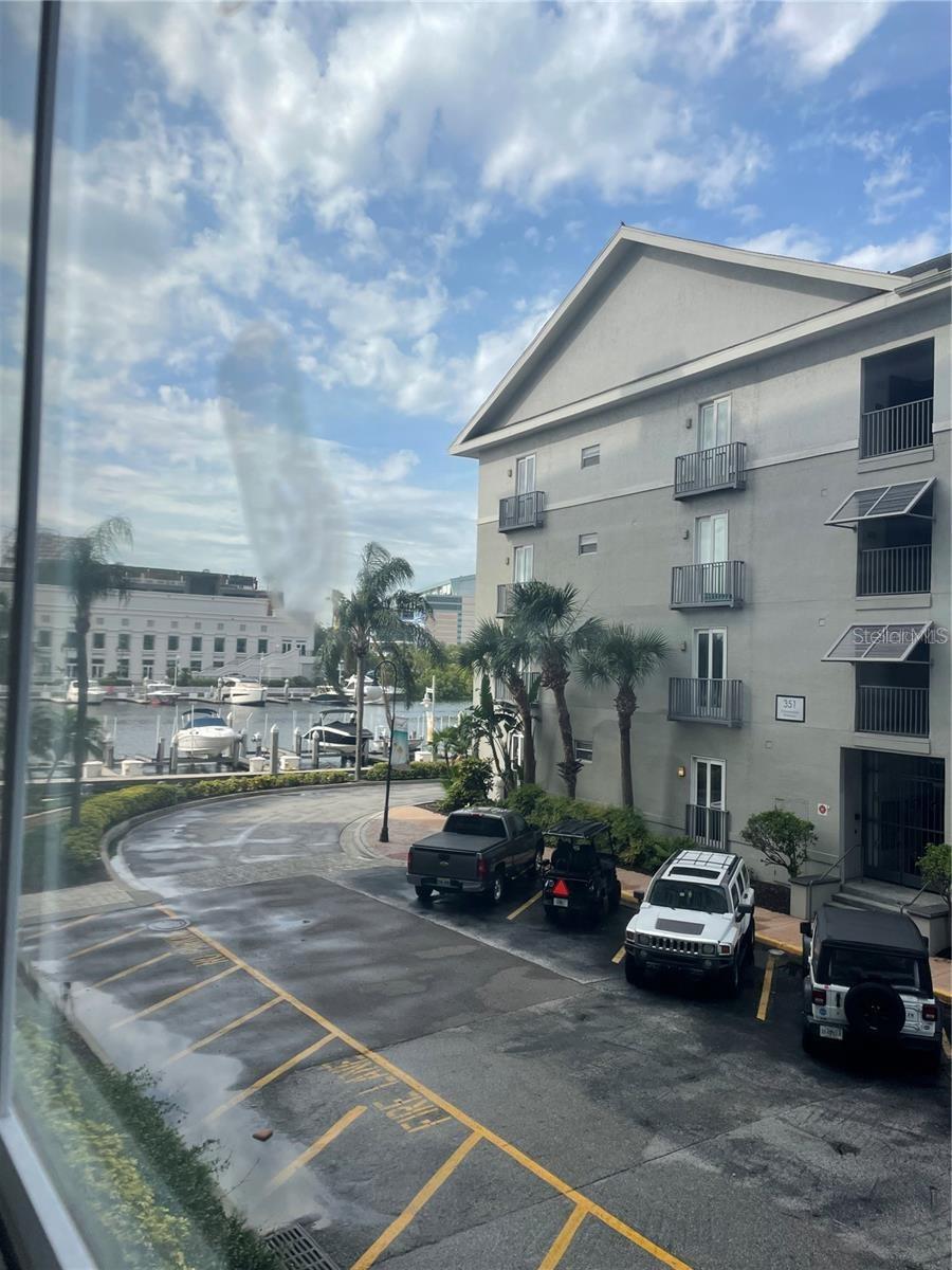 view of water from Master bedroom