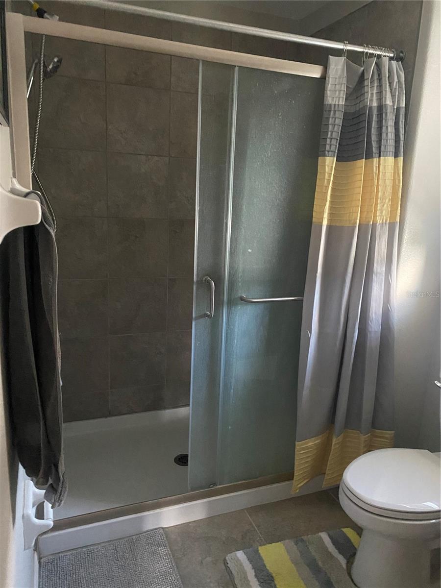 master bathroom shower door