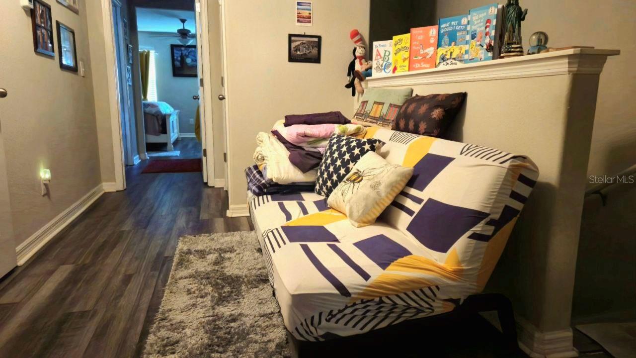 Loft area from second bedroom view