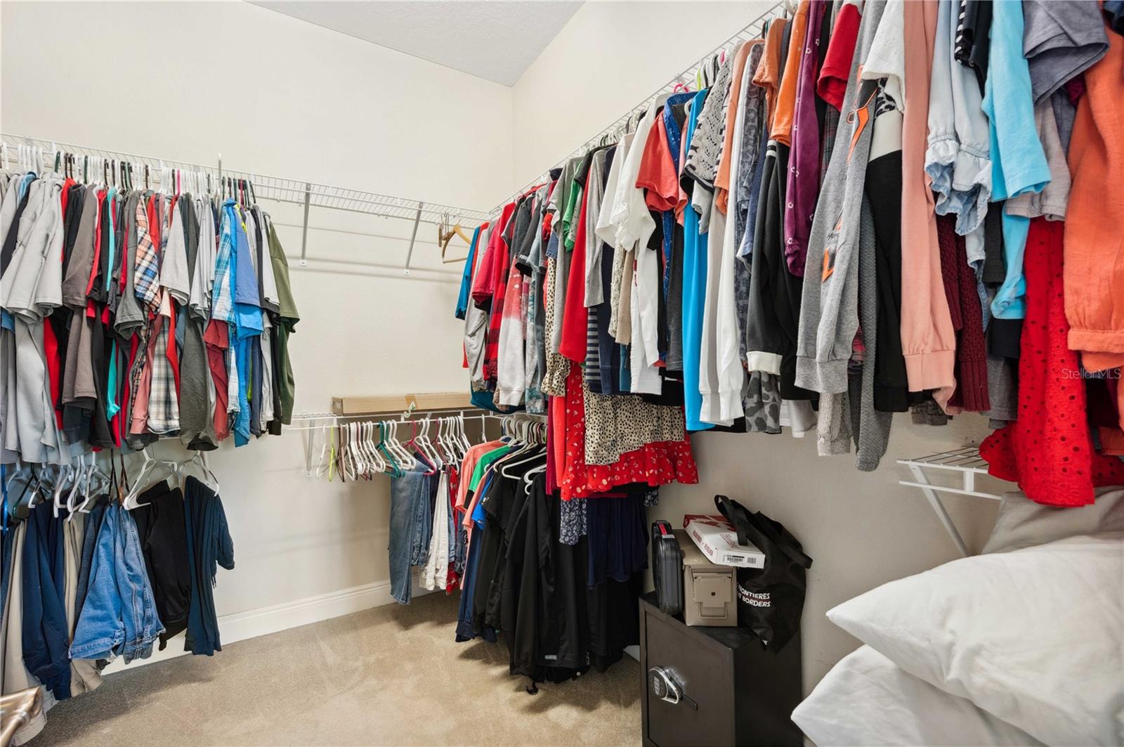 Primary LARGE walk in closet